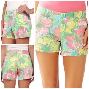 Lilly Pulitzer Blue Big Flirt, Callahan Shorts